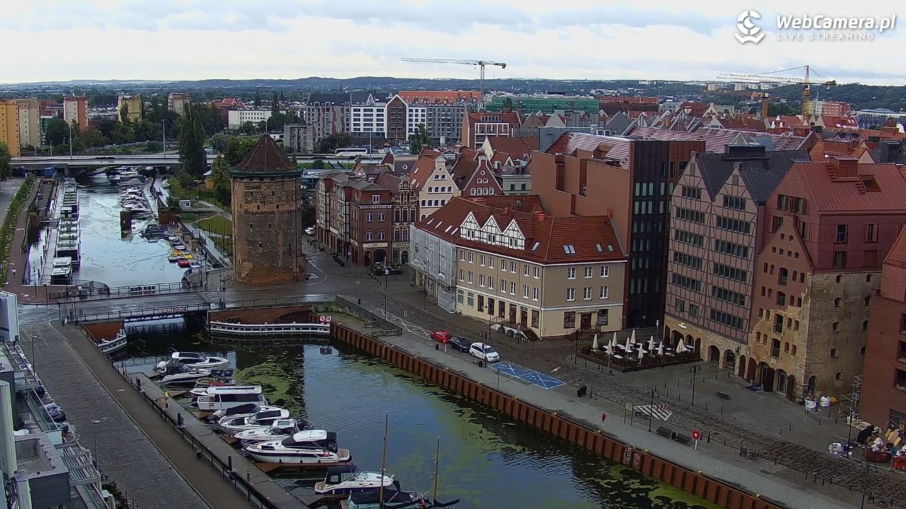 GDAŃSK - widok na Stare Miasto - 08 lipiec 2026, 05:46
