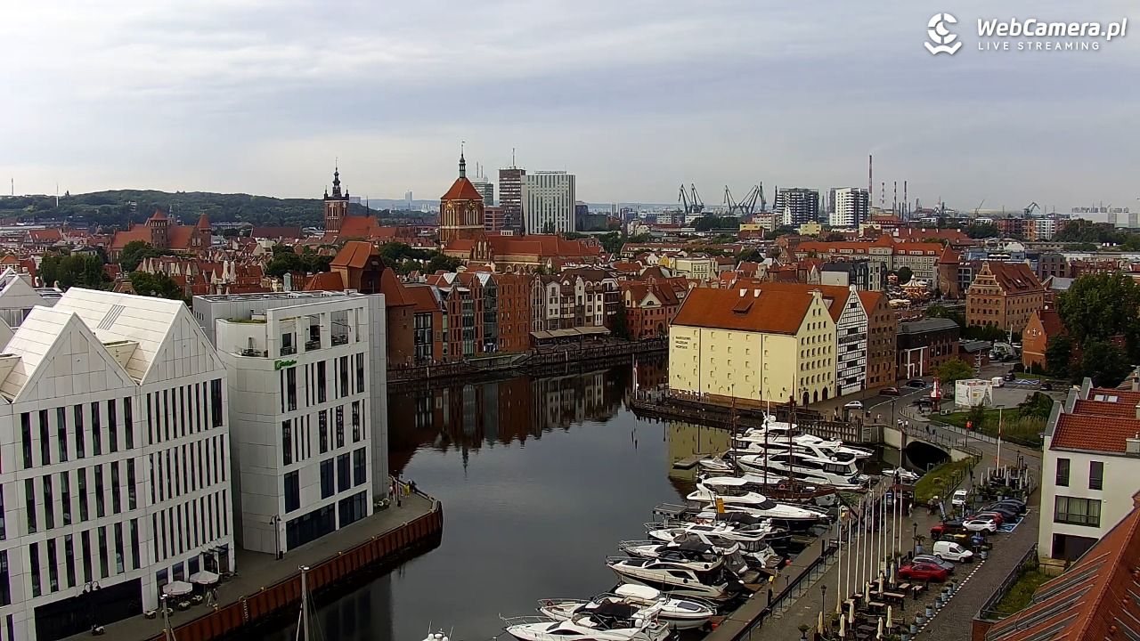 GDAŃSK - widok na Stare Miasto - 10 sierpień 2026, 10:51