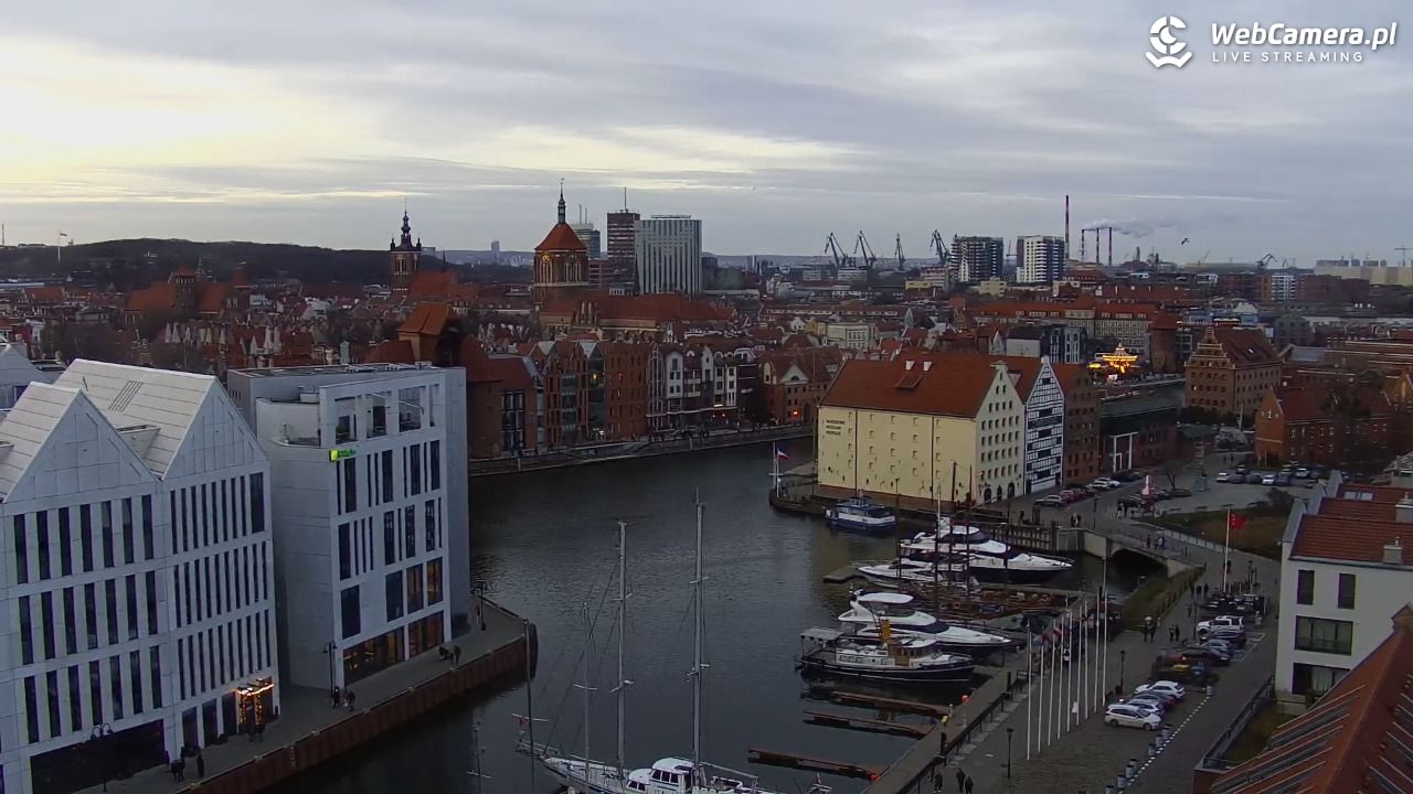 GDAŃSK - widok na Stare Miasto - 14 grudzień 2025, 14:57