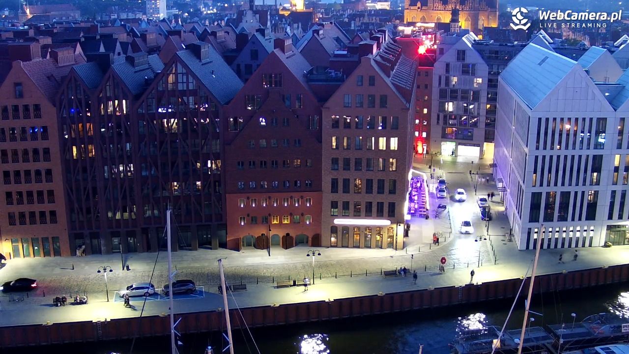 GDAŃSK - widok na Stare Miasto - 23 maj 2026, 21:42