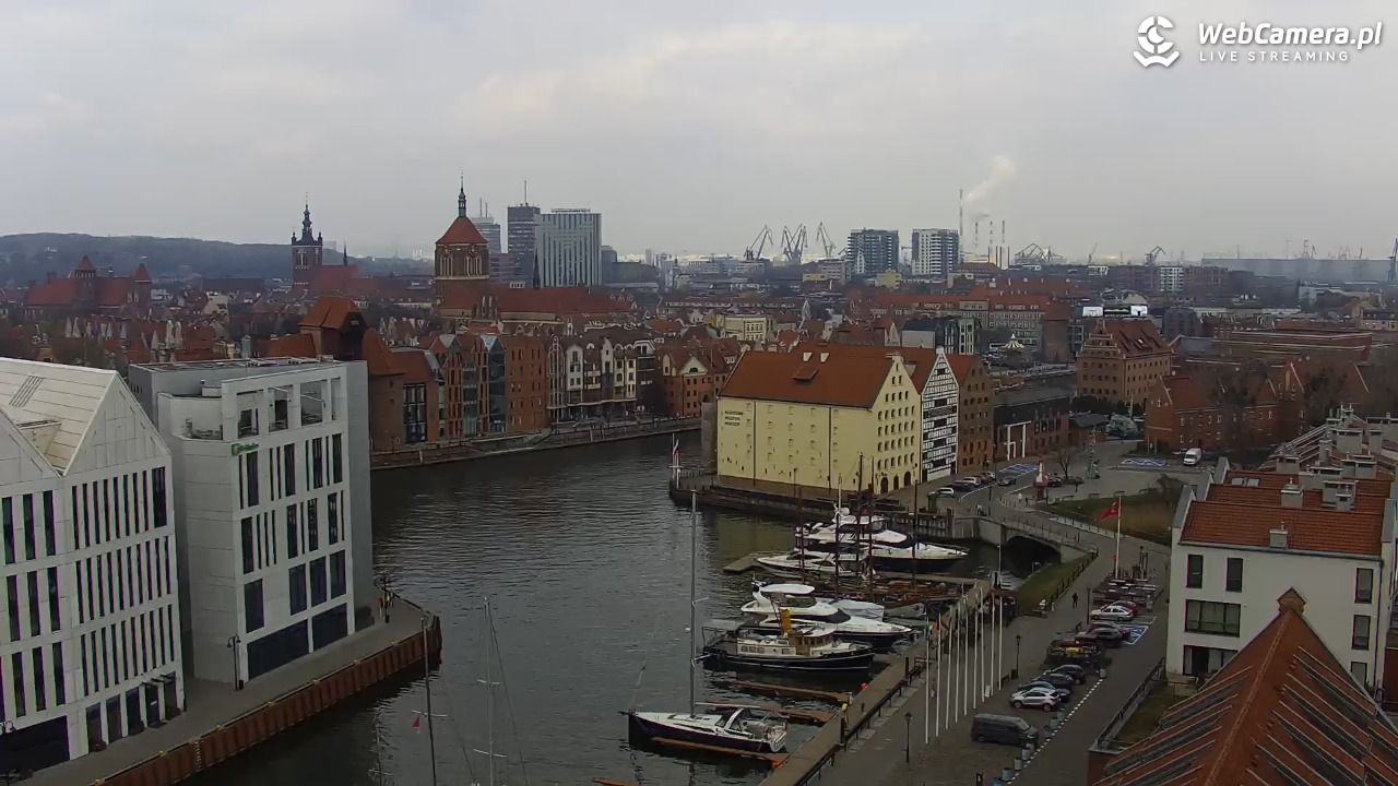 GDAŃSK - widok na Stare Miasto - 15 kwiecień 2026, 11:22