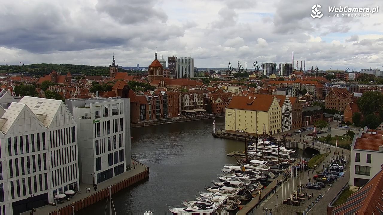 GDAŃSK - widok na Stare Miasto - 14 czerwiec 2026, 12:39