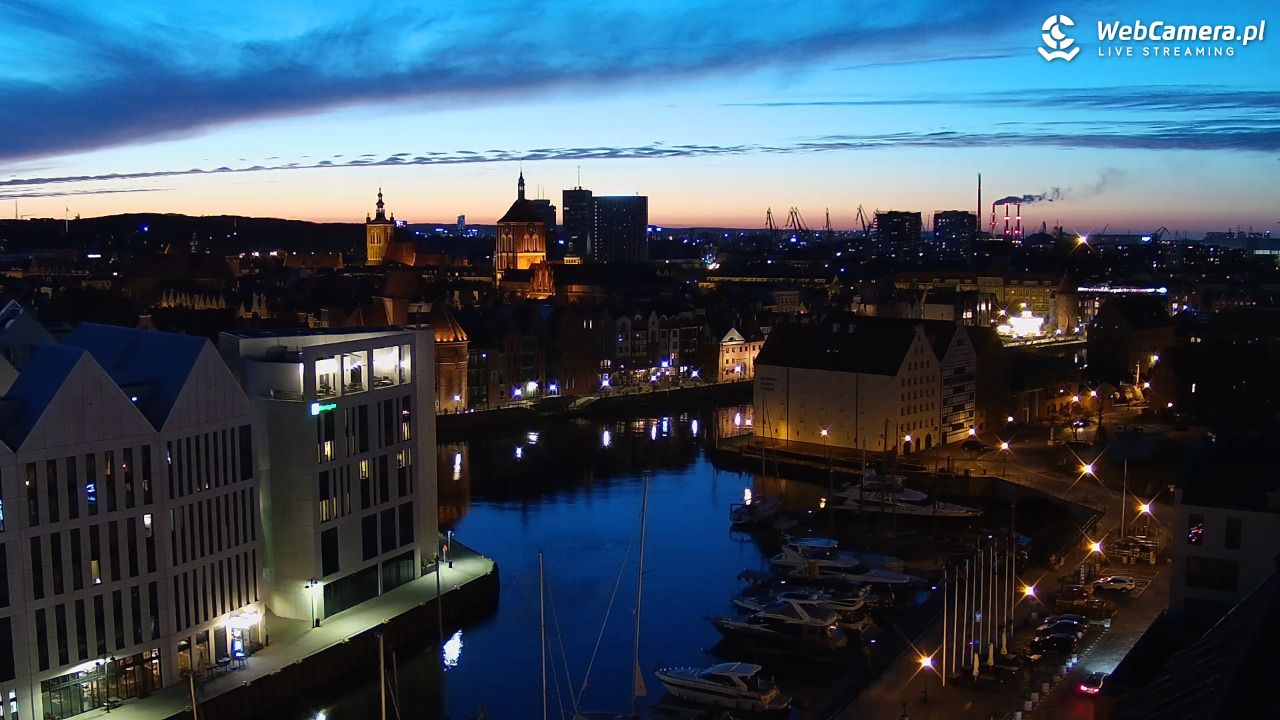 GDAŃSK - widok na Stare Miasto - 04 maj 2026, 21:17