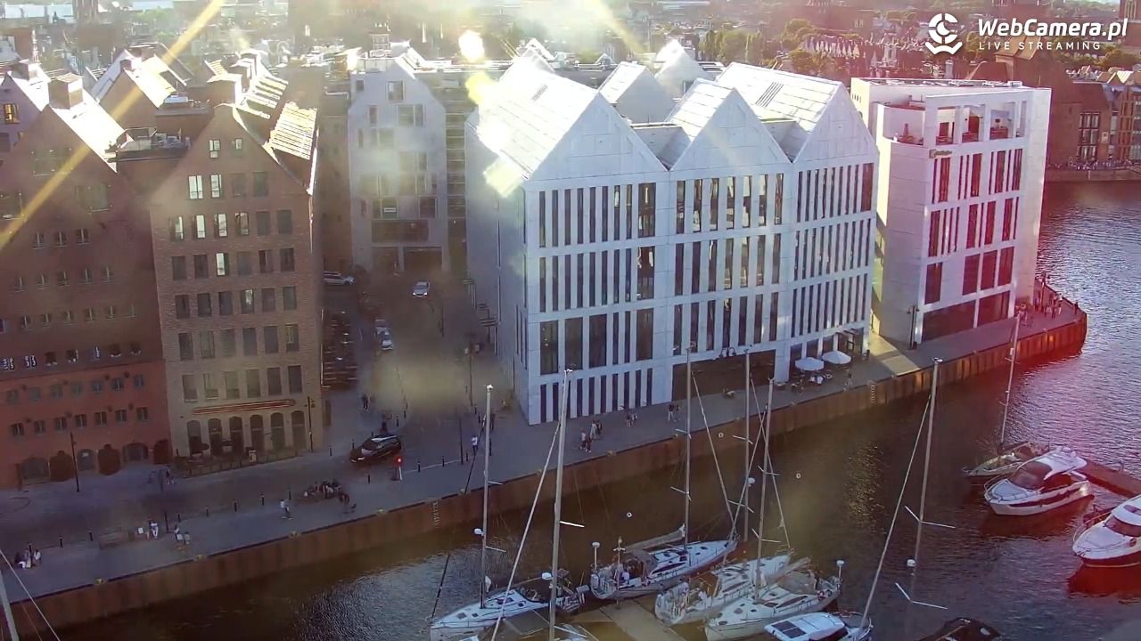 GDAŃSK - widok na Stare Miasto - 08 sierpień 2026, 19:20