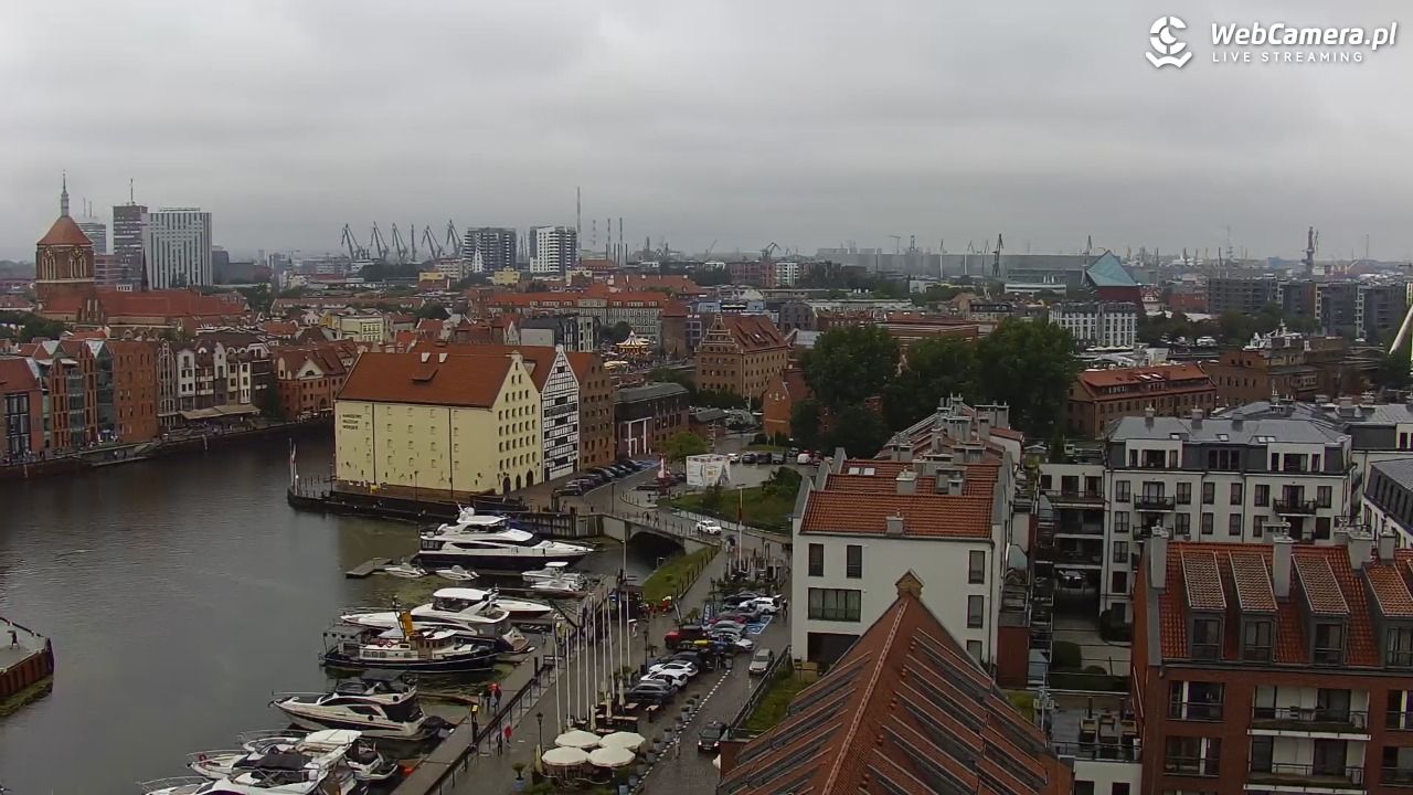 GDAŃSK - widok na Stare Miasto - 01 sierpień 2026, 16:58