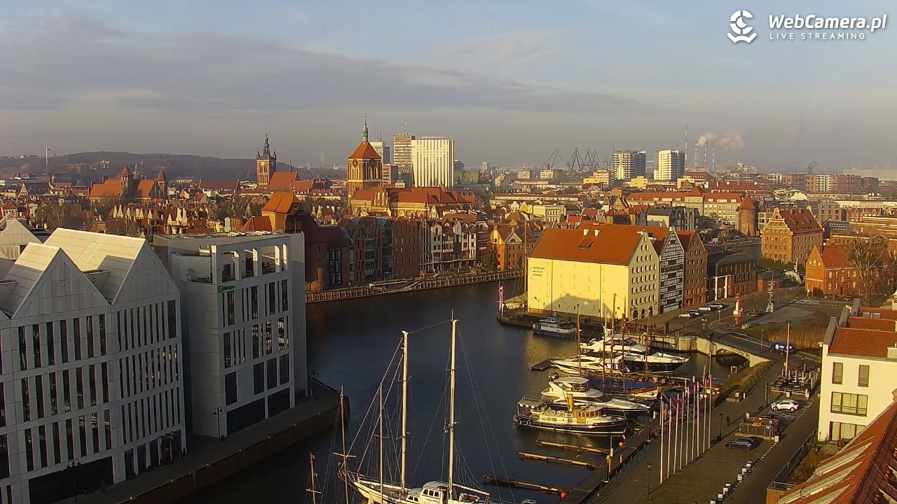 GDAŃSK - widok na Stare Miasto - 19 grudzień 2025, 11:43