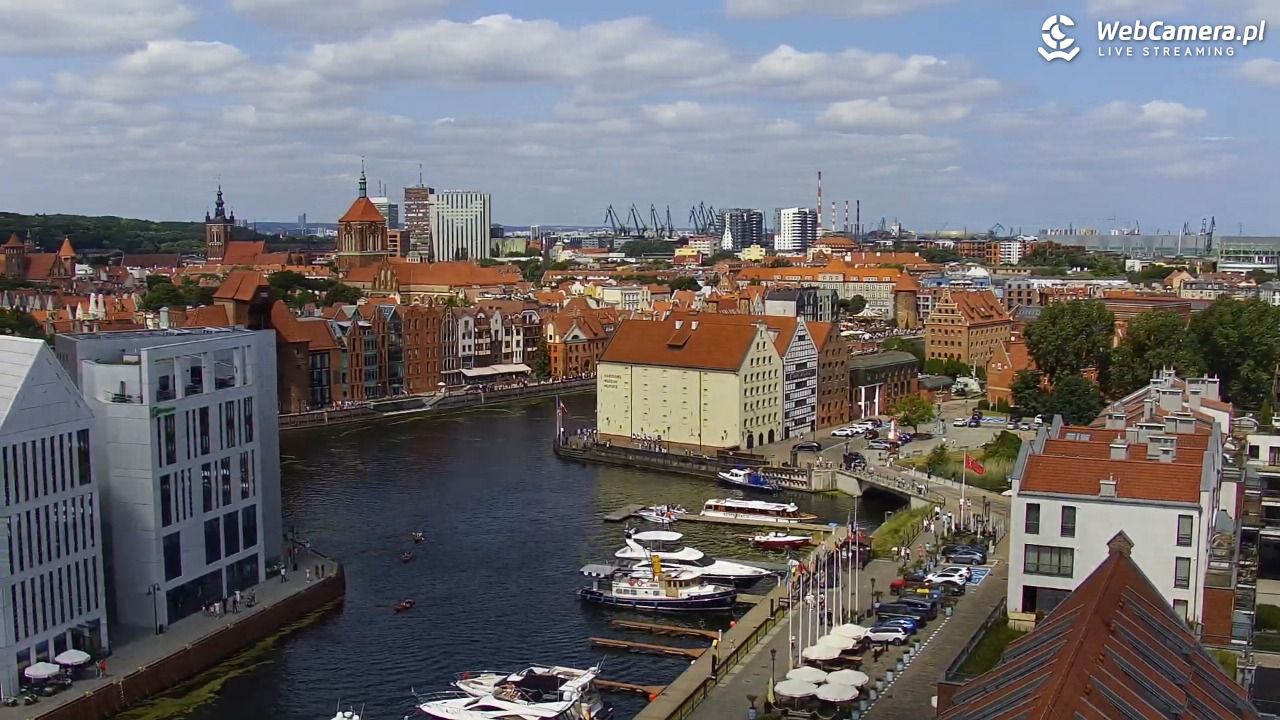 GDAŃSK - widok na Stare Miasto - 19 lipiec 2026, 12:19