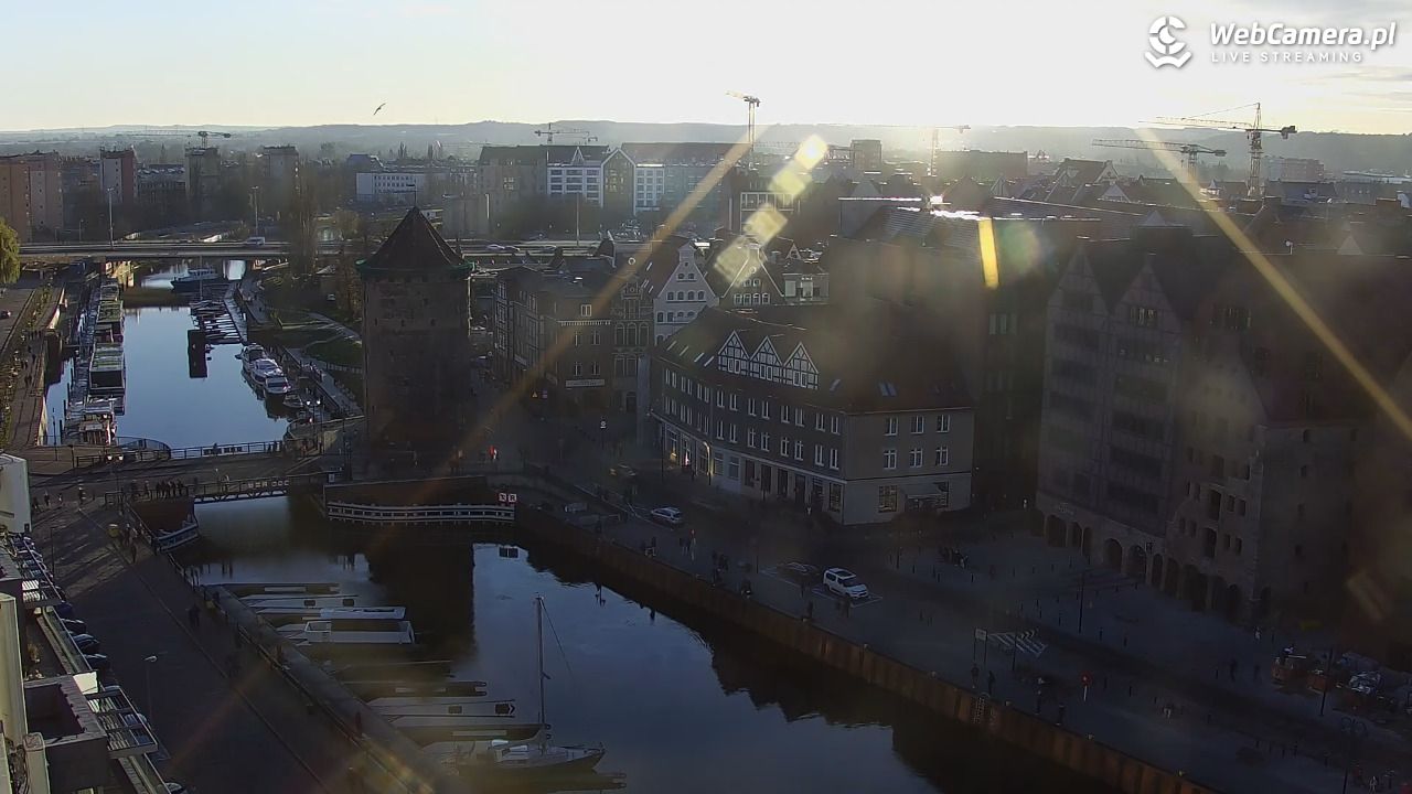 GDAŃSK - widok na Stare Miasto - 22 listopad 2025, 14:09