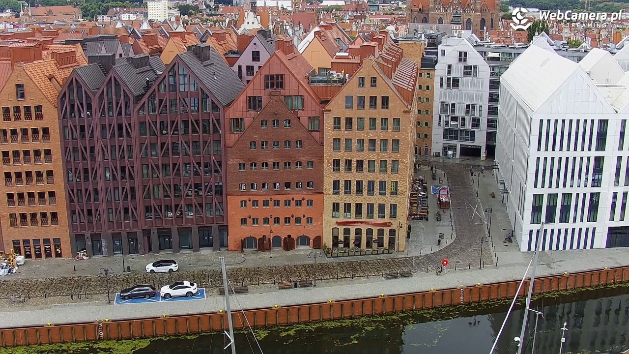 GDAŃSK - widok na Stare Miasto - 07 lipiec 2026, 08:25