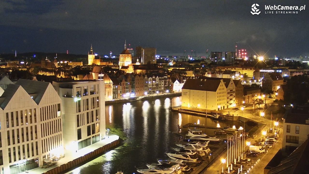 GDAŃSK - widok na Stare Miasto - 09 lipiec 2026, 02:42