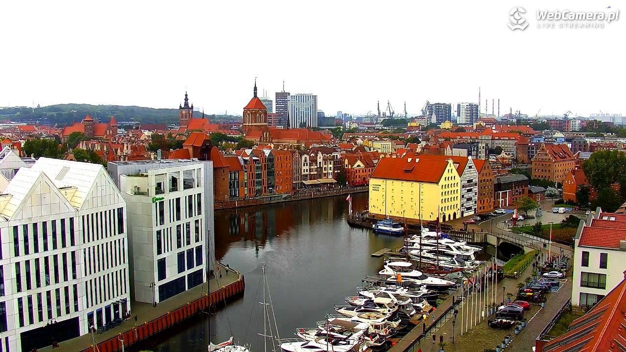 GDAŃSK - widok na Stare Miasto - 14 wresień 2025, 15:59