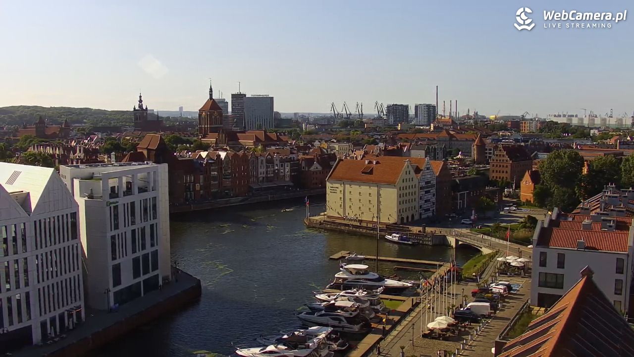 GDAŃSK - widok na Stare Miasto - 23 czerwiec 2026, 17:29