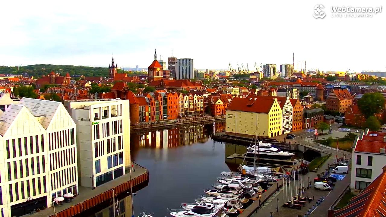 GDAŃSK - widok na Stare Miasto - 19 maj 2026, 06:11
