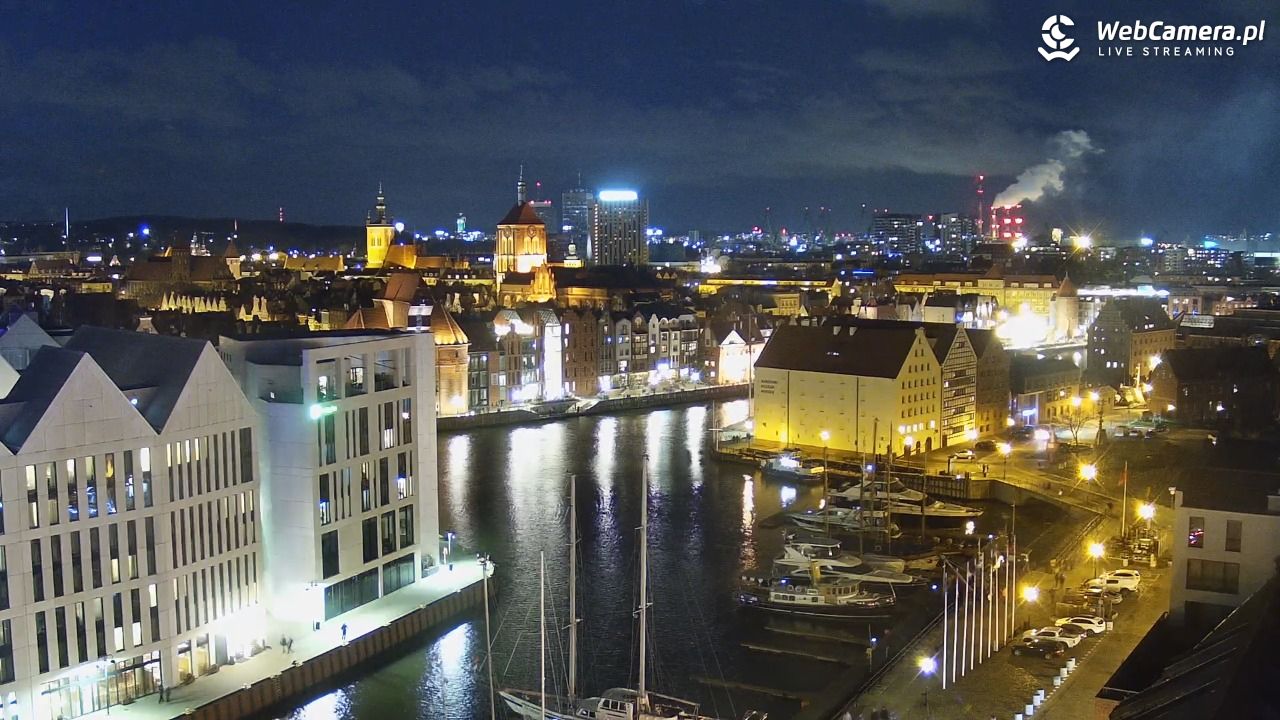 GDAŃSK - widok na Stare Miasto - 27 grudzień 2025, 16:54