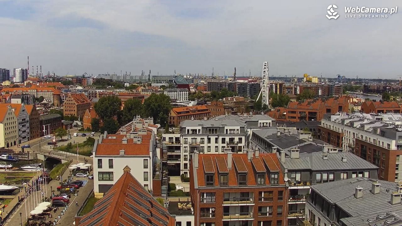 GDAŃSK - widok na Stare Miasto - 28 czerwiec 2026, 12:58