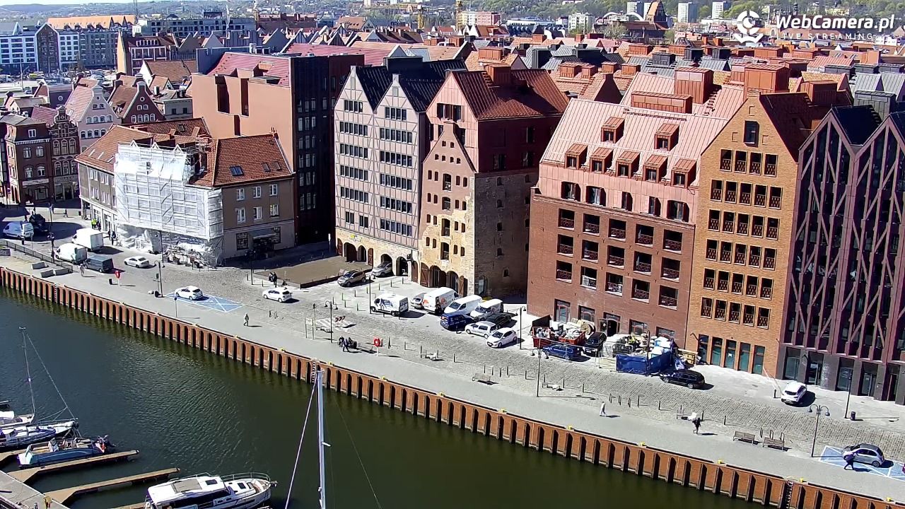 GDAŃSK - widok na Stare Miasto - 23 kwiecień 2026, 10:45