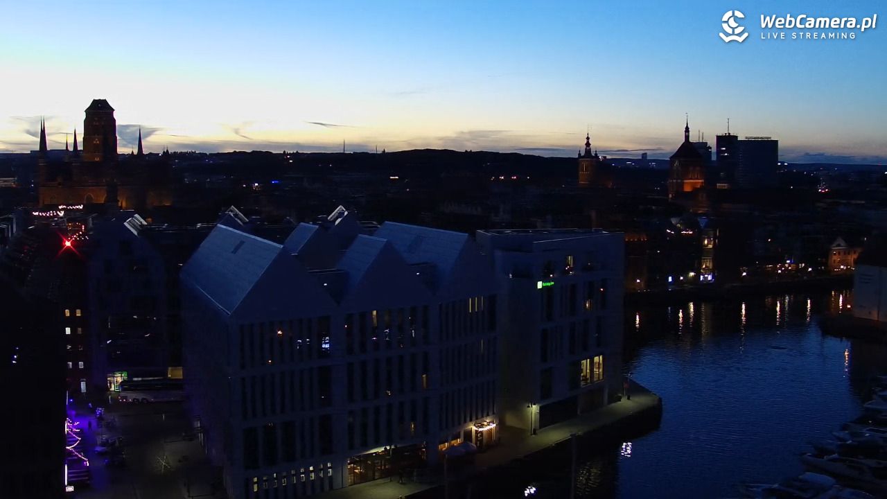 GDAŃSK - widok na Stare Miasto - 23 wresień 2026, 19:10