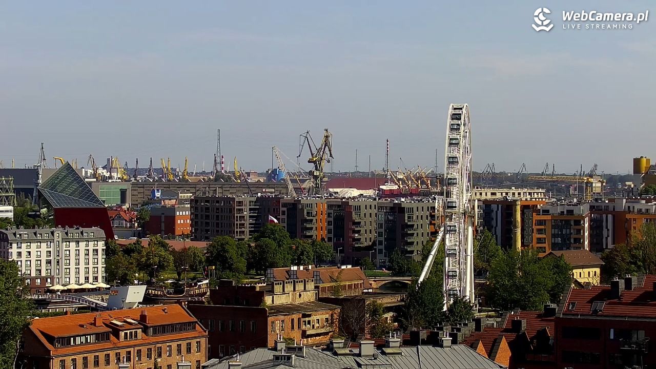 GDAŃSK - widok na Stare Miasto - 29 czerwiec 2026, 09:34