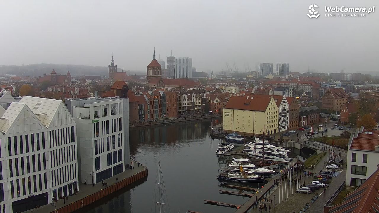 GDAŃSK - widok na Stare Miasto - 10 listopad 2025, 14:46