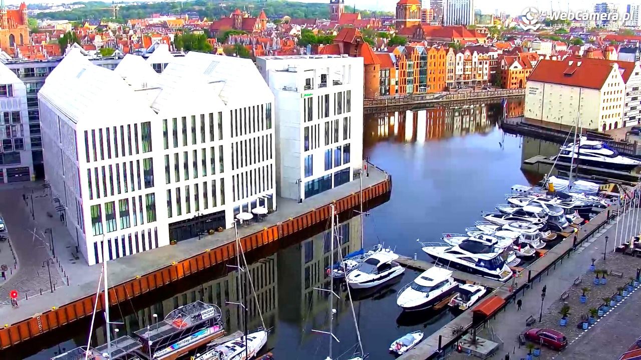 GDAŃSK - widok na Stare Miasto - 19 maj 2026, 06:12