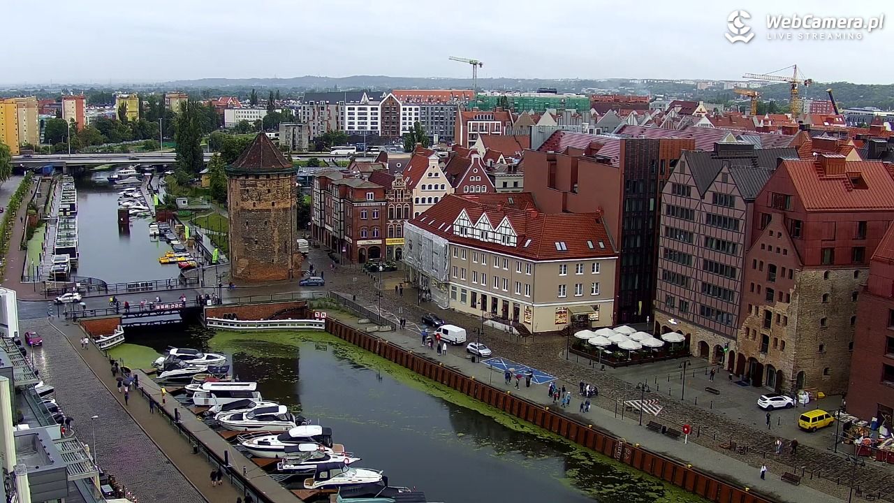 GDAŃSK - widok na Stare Miasto - 20 lipiec 2026, 19:56