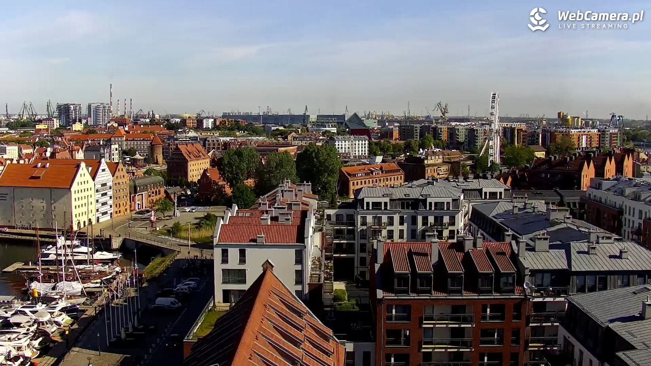 GDAŃSK - widok na Stare Miasto - 02 czerwiec 2026, 08:43