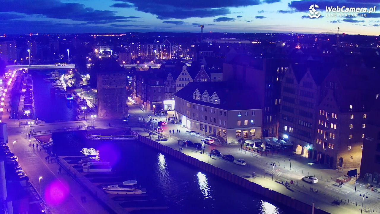 GDAŃSK - widok na Stare Miasto - 18 październik 2026, 16:24