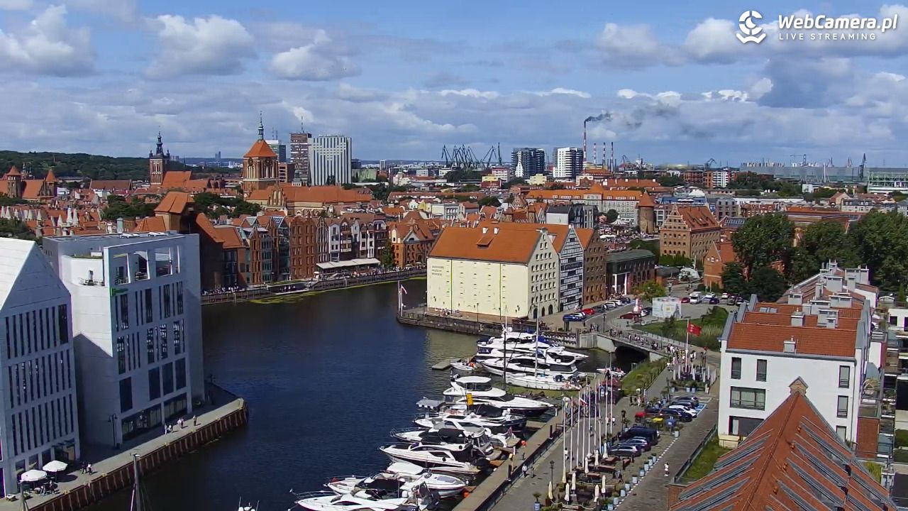 GDAŃSK - widok na Stare Miasto - 11 sierpień 2026, 12:30