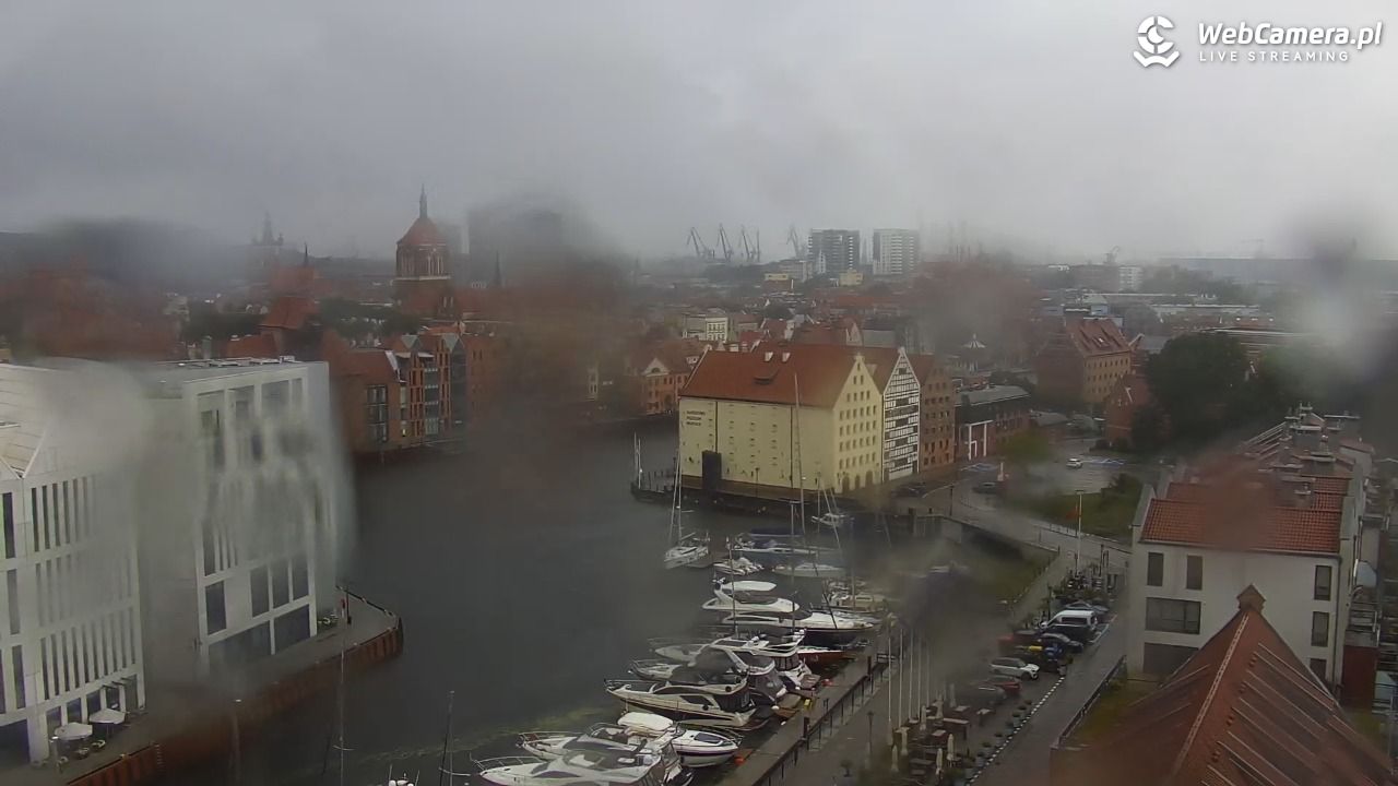 GDAŃSK - widok na Stare Miasto - 22 sierpień 2026, 07:41