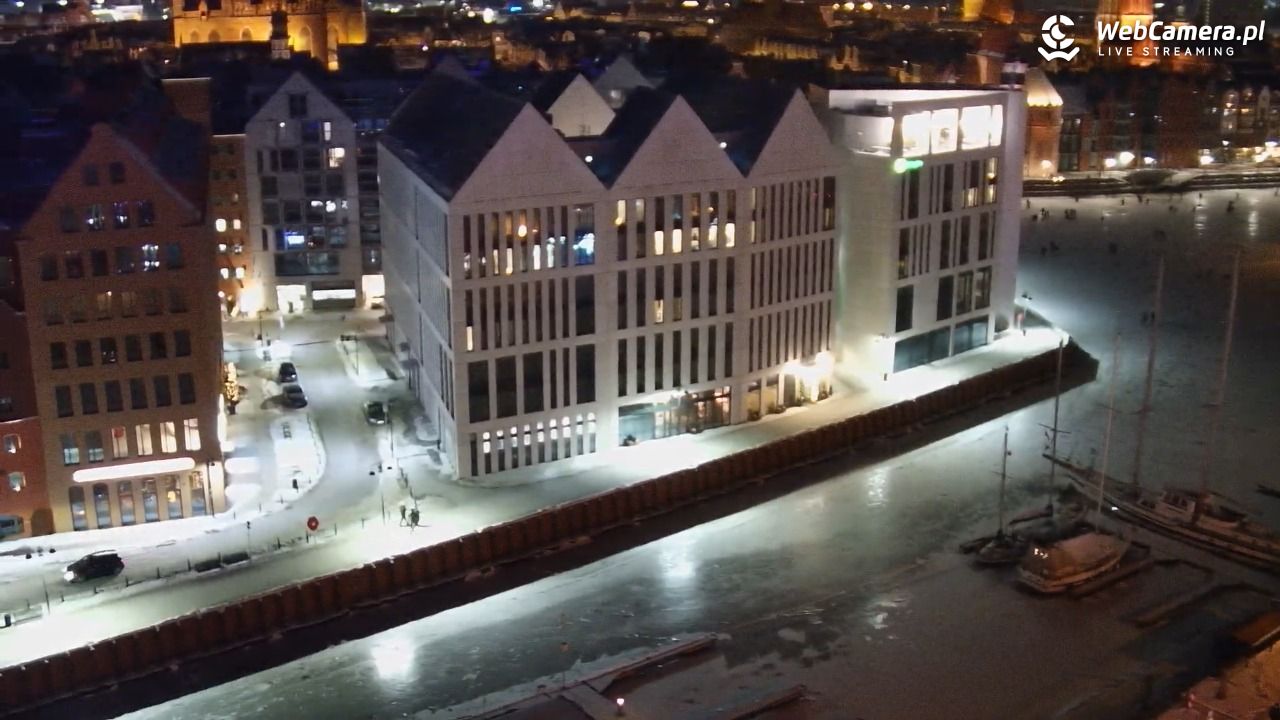 GDAŃSK - widok na Stare Miasto - 02 luty 2026, 19:26
