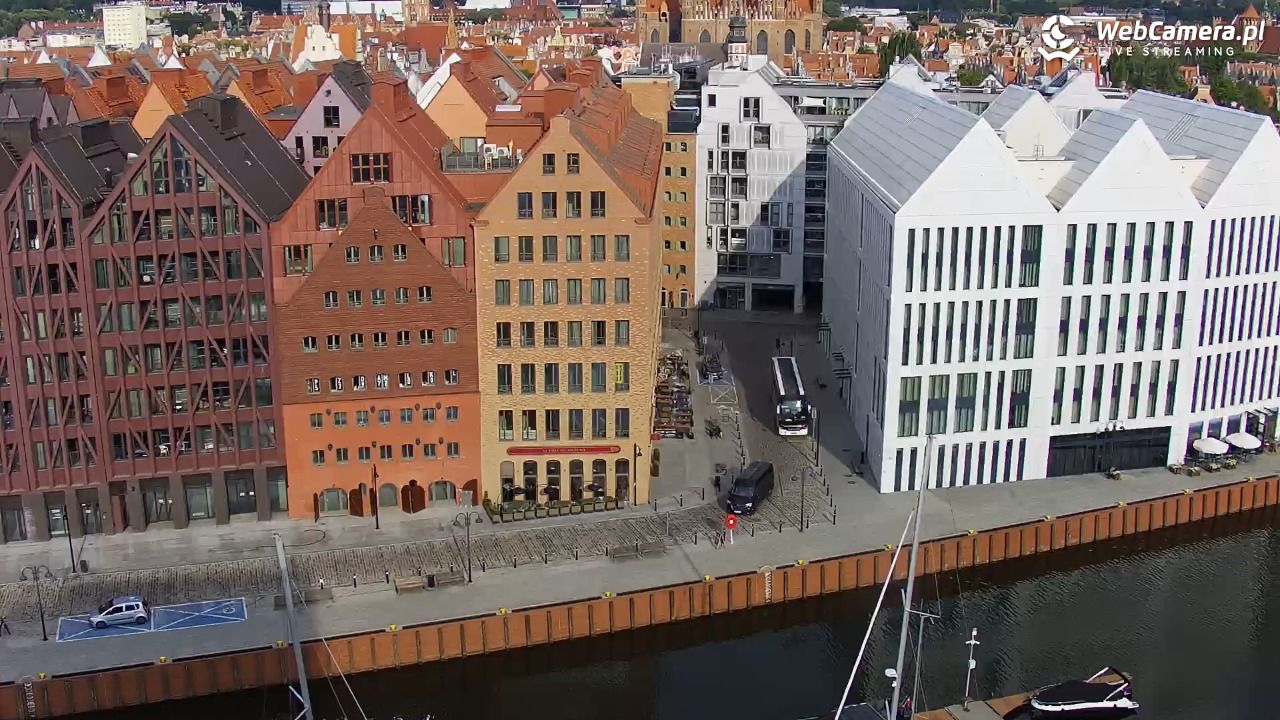 GDAŃSK - widok na Stare Miasto - 05 lipiec 2026, 07:31