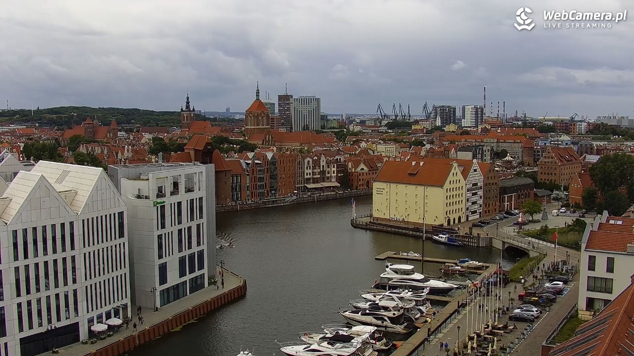 GDAŃSK - widok na Stare Miasto - 08 lipiec 2026, 16:35