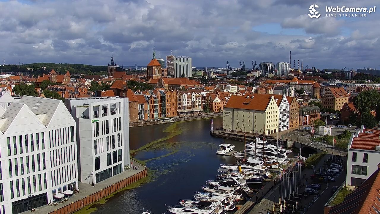 GDAŃSK - widok na Stare Miasto - 07 sierpień 2026, 09:03