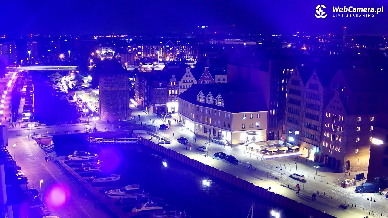GDAŃSK - widok na Stare Miasto - 30 wresień 2026, 19:27