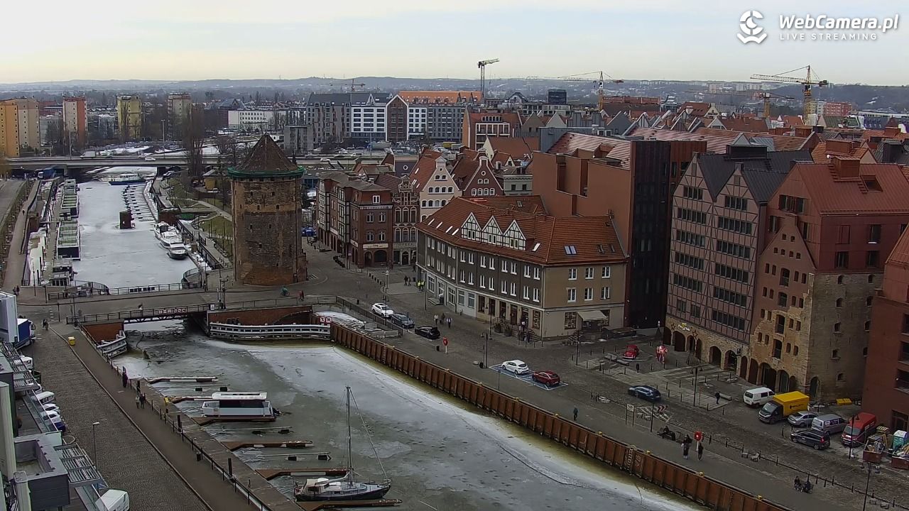GDAŃSK - widok na Stare Miasto - 02 marzec 2026, 10:29