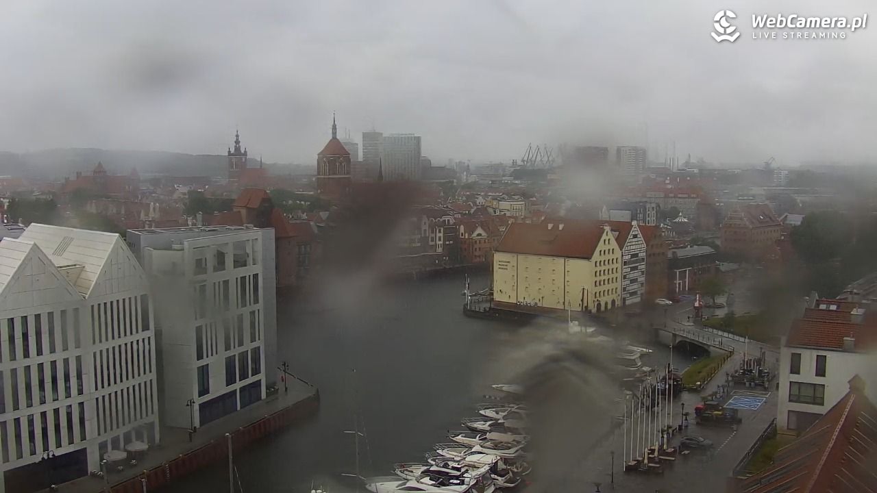 GDAŃSK - widok na Stare Miasto - 11 czerwiec 2026, 07:55