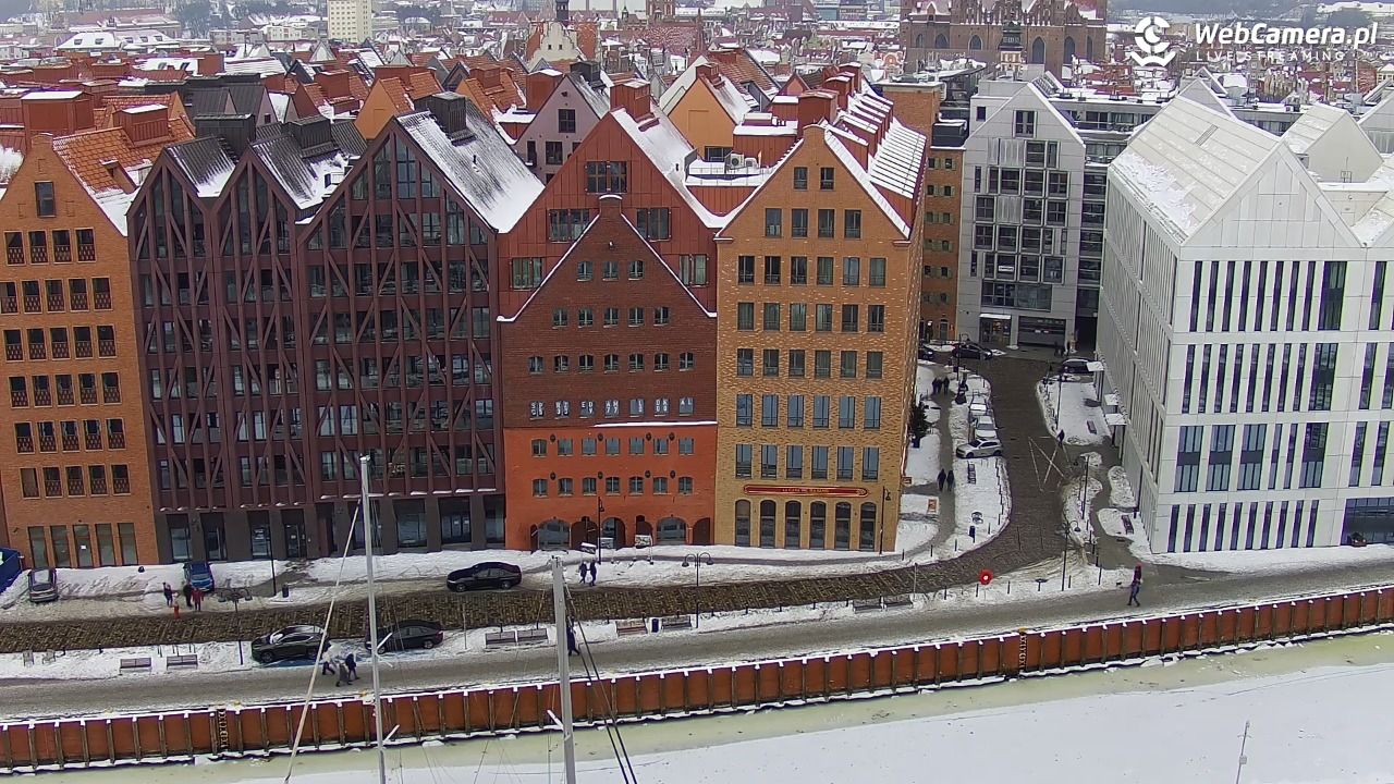 GDAŃSK - widok na Stare Miasto - 07 luty 2026, 15:01