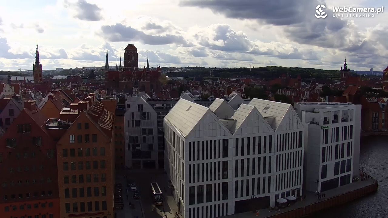 GDAŃSK - widok na Stare Miasto - 21 lipiec 2026, 17:20