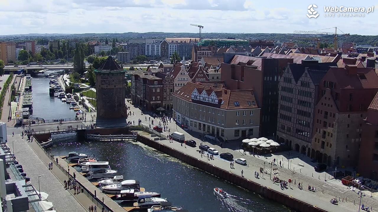 GDAŃSK - widok na Stare Miasto - 11 sierpień 2026, 13:35