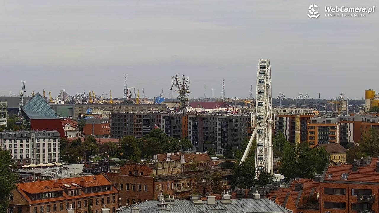 GDAŃSK - widok na Stare Miasto - 22 lipiec 2026, 11:18