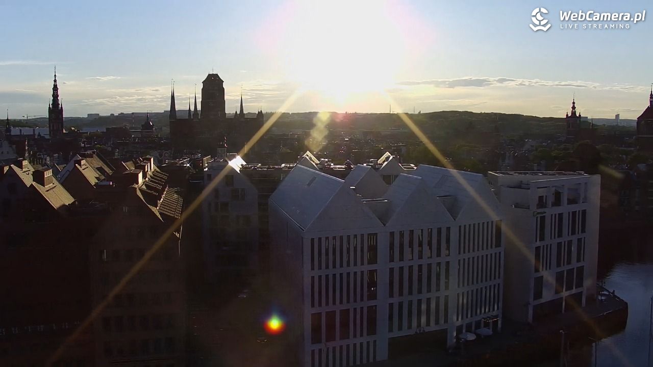 GDAŃSK - widok na Stare Miasto - 14 maj 2026, 19:45