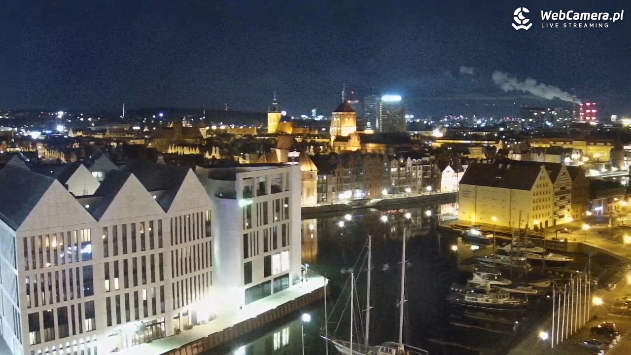 GDAŃSK - widok na Stare Miasto - 24 grudzień 2025, 18:28