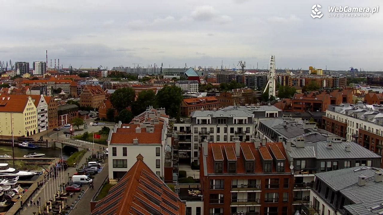 GDAŃSK - widok na Stare Miasto - 06 lipiec 2026, 10:17