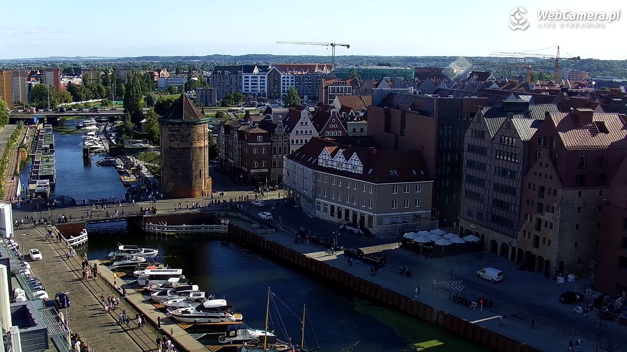 GDAŃSK - widok na Stare Miasto - 04 lipiec 2026, 17:45