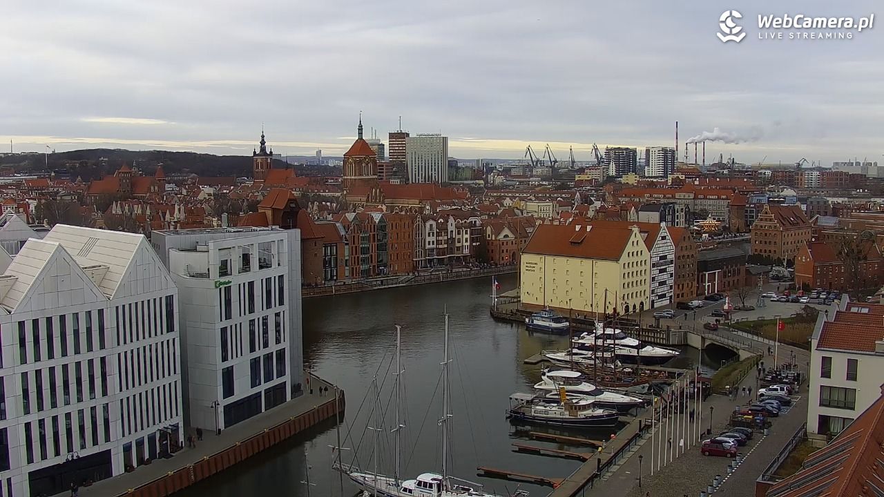 GDAŃSK - widok na Stare Miasto - 14 grudzień 2025, 13:21