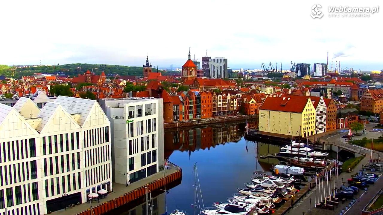 GDAŃSK - widok na Stare Miasto - 16 maj 2026, 06:54