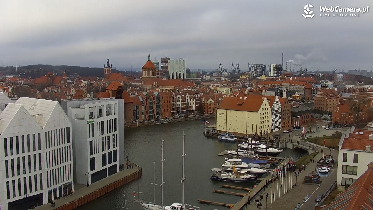 GDAŃSK - widok na Stare Miasto - 27 grudzień 2025, 12:33
