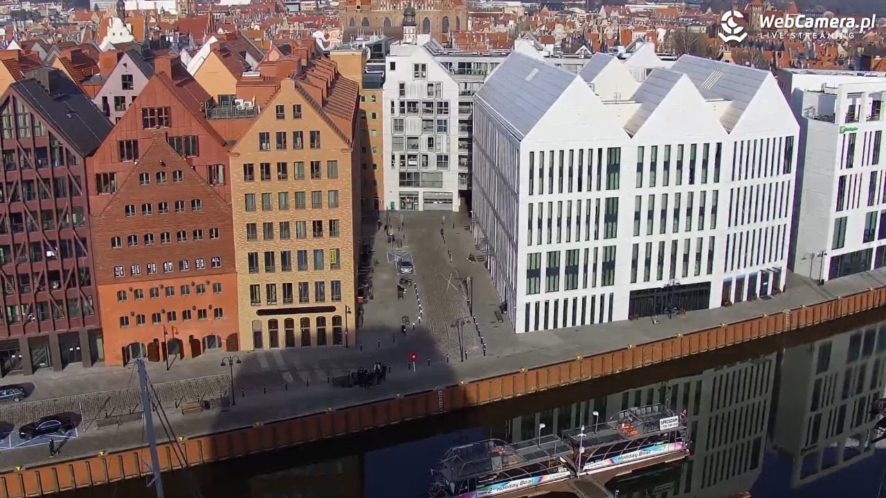 GDAŃSK - widok na Stare Miasto - 12 kwiecień 2026, 08:19