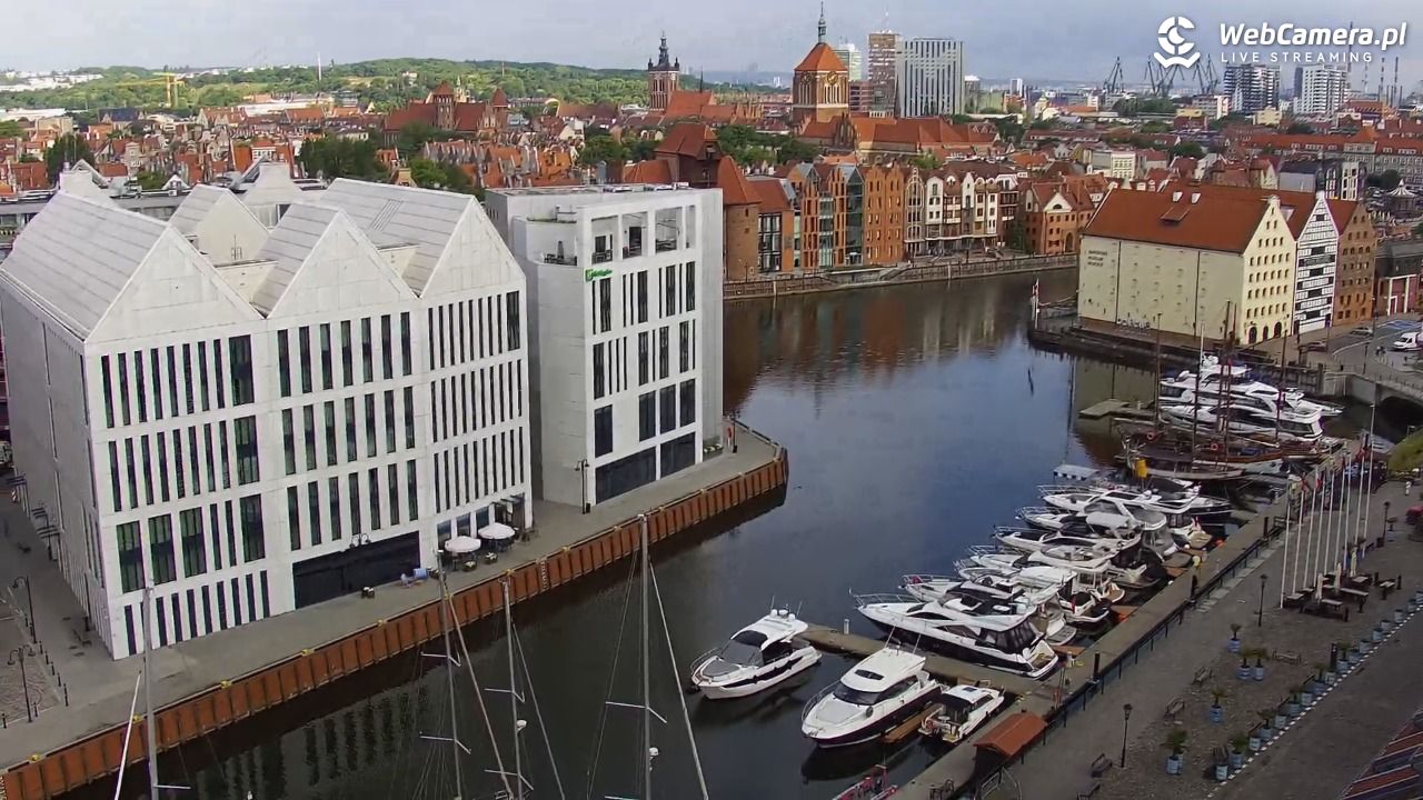 GDAŃSK - widok na Stare Miasto - 08 czerwiec 2026, 07:53