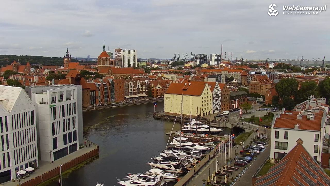 GDAŃSK - widok na Stare Miasto - 03 wresień 2026, 11:52